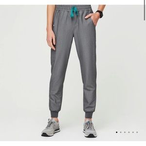 Figs *High Waisted* Zamora Joggers! Color Graphite, Size Medium PETITE